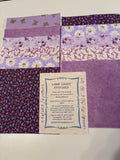 6 inch squares Lavender Mix charm pack, #42, SQ 104