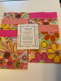 Pink Wild Child, 42 6 inch squares; SQ 113