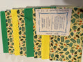 Yellow Green Vegetable; 8 fat quarters, FQ 132